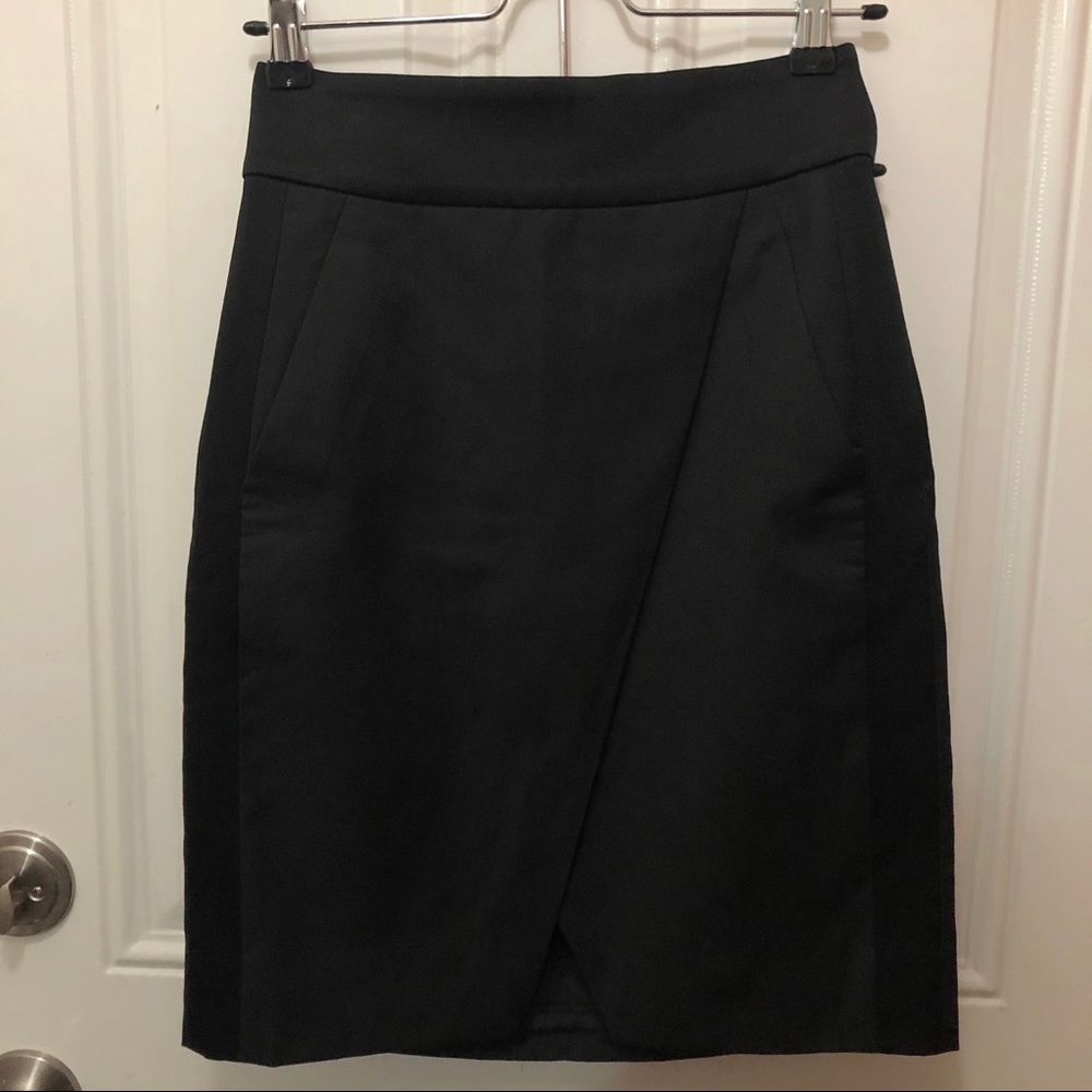 JCrew Asymmetrical Crossover Pencil Skirt